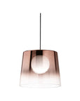 Fade glass pendant light copper - Lightness NZ