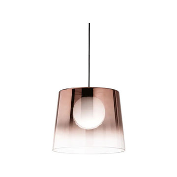 Fade glass pendant light copper - Lightness NZ