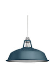 Harbour dark blue metal lamp shade - Lightness NZ - CC KPAM09PE