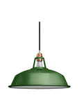 Harbour green metal lamp shade - Lightness NZ - CC KPAM09VVL