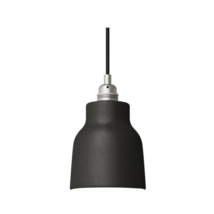 Maria Ceramic black ceramic pendant light - Lightness NZ - CC EKBILABI