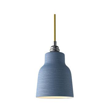 Maria Ceramic blue ceramic pendant light - Lightness NZ - CC EKBISTAVN