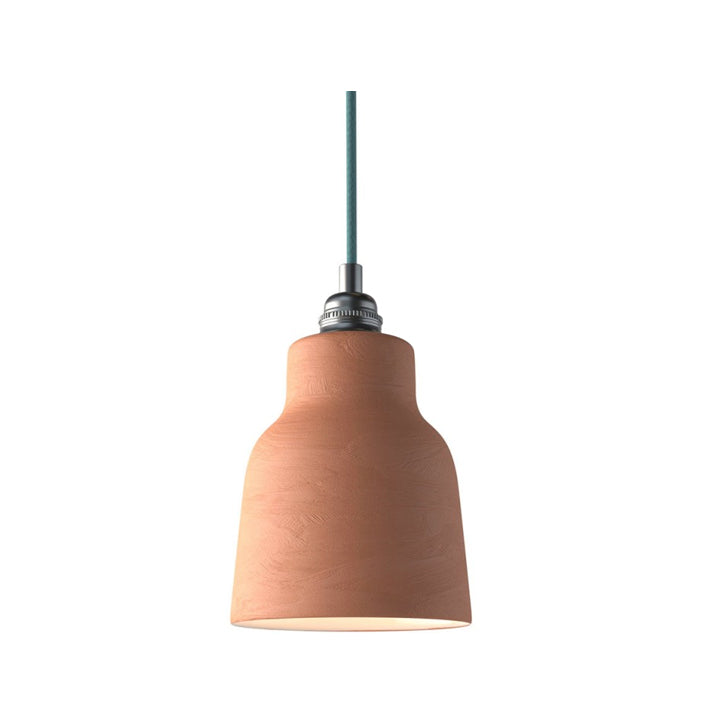 Maria Ceramic orange ceramic pendant light - Lightness NZ - CC EKBISTTC