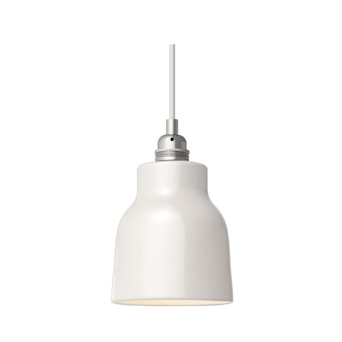 Maria Ceramic white ceramic pendant light - Lightness NZ - CC EKBIBIAN