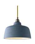 Marla Ceramic blue ceramic pendant light - Lightness NZ - CC EKSTAVN