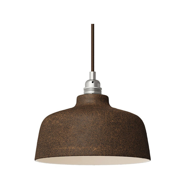 Marla Ceramic brown ceramic pendant light - Lightness NZ - CC EKRUBI