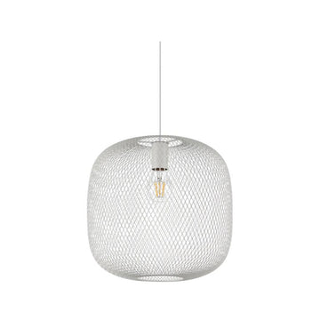 Net 34 white metal pendant light - Lightness NZ - KS IDEA-328133