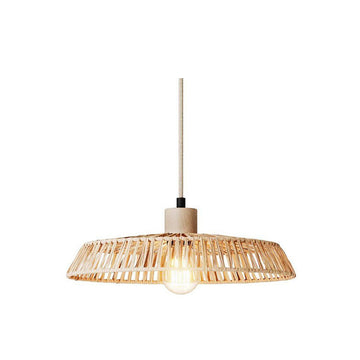 Raffia Moorea raffia lamp shade - Lightness NZ - CC PAN02-NAT