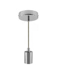 Suspension Bundle with Cylindrical Metal Lampholder