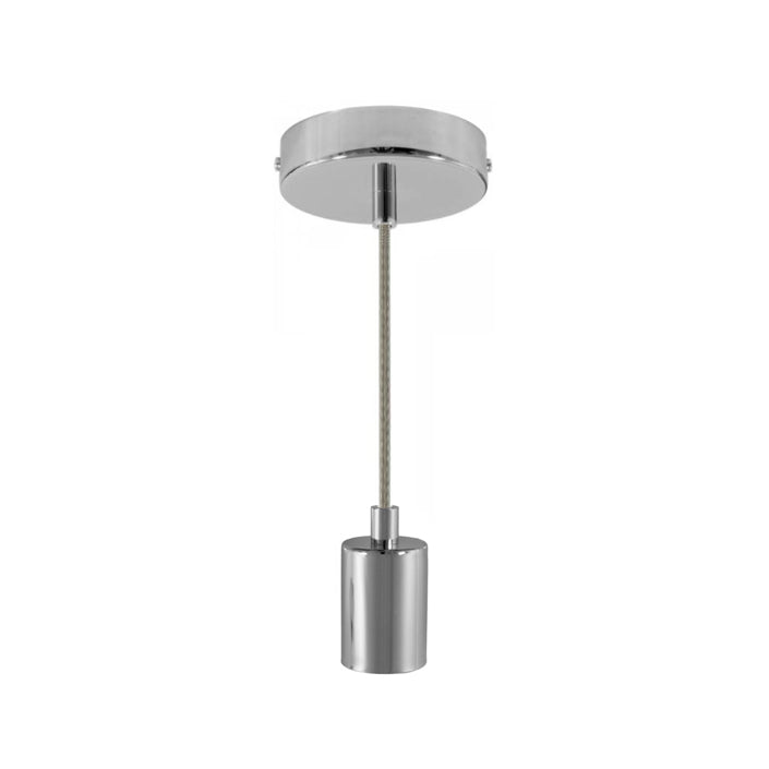 Suspension Bundle with Cylindrical Metal Lampholder