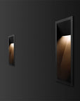 Wally black metal wall light - Lightness NZ - A3530011N