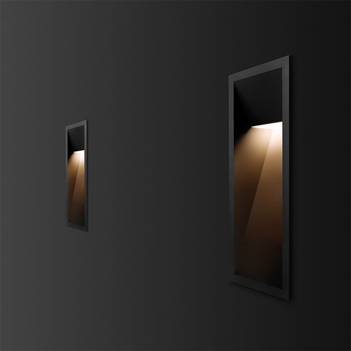 Wally black metal wall light - Lightness NZ - A3530011N